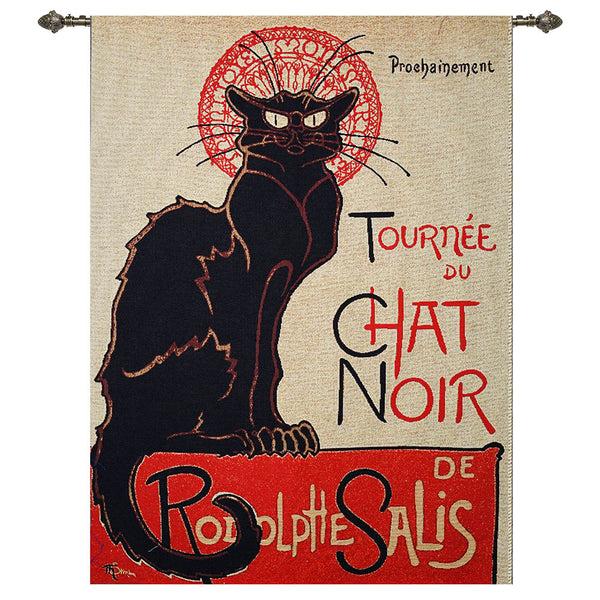signare Steinlen Tournée du Chat Noir - Wall Hanging 68cm x 97 cm (70 rod)