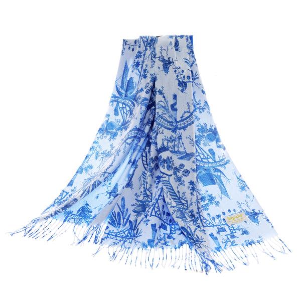 signare The British Museum Chinoiserie - Art Pashmina