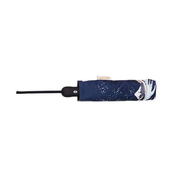 Signare The British Museum Great Wave Off Kanagawa - Automatic Folding Umbrella