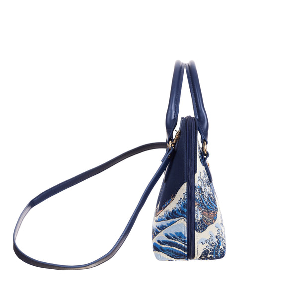 Signare The British Museum Great Wave Off Kanagawa - Convertible Bag