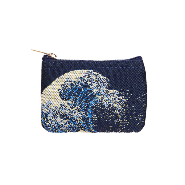 signare The British Museum Great Wave Off Kanagawa - Zip Coin Purse