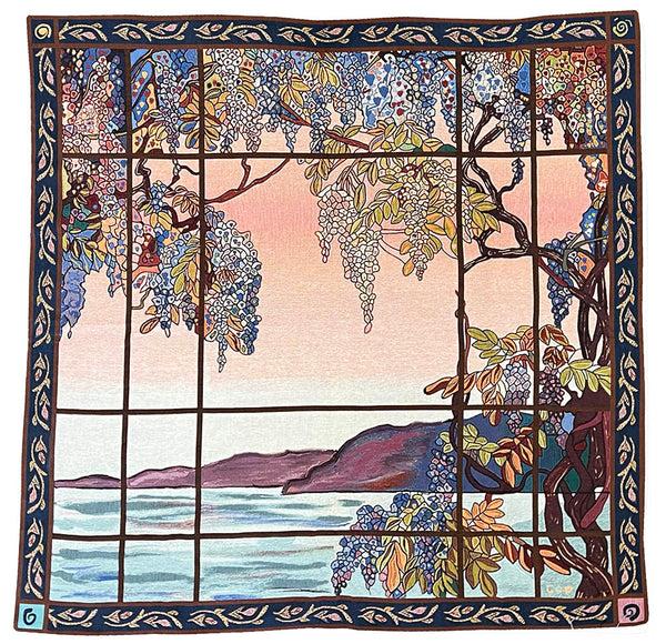 Signare Tiffany Oyster Bay - Wall Hanging 140cm X 140cm (120 Rod)