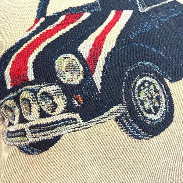 Signare Union Jack Car - Panelled Cushion Cover 45cm*45cm