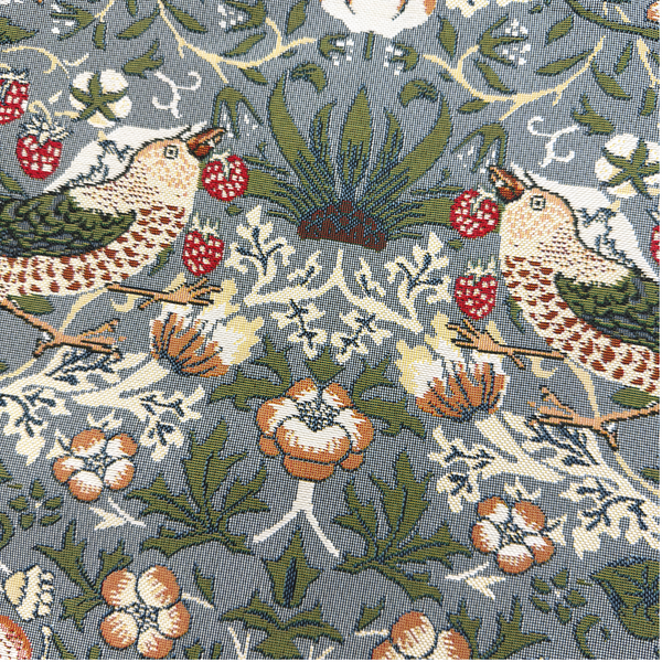 Signare V&A Licensed Strawberry Thief Grey - Flat Bag