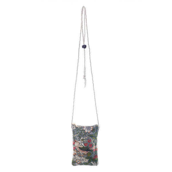 Signare V&A Licensed Strawberry Thief Grey - Smart Bag