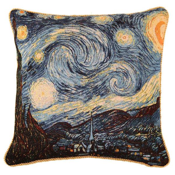 signare Van Gogh Starry Night - Cushion Cover Art 45cm*45cm
