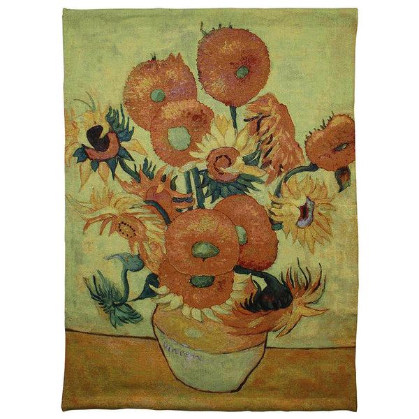 Signare Van Gogh Sunflower - Wall Hanging 92cm X 141cm (70 Rod)