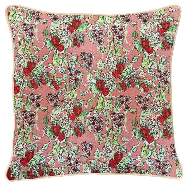 signare Wild Strawberry by Claire Louise Designs - Cushion Cover 45cm*45cm