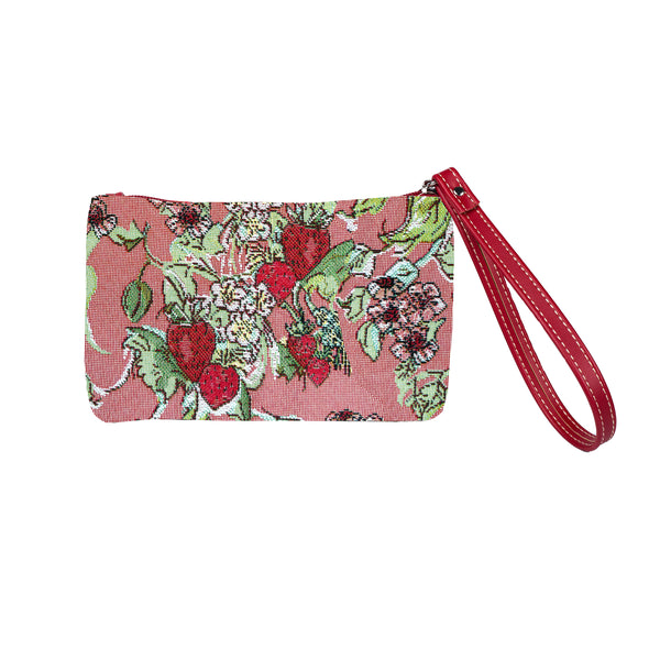 signare Wild Strawberry by Claire Louise Designs - Wristlet