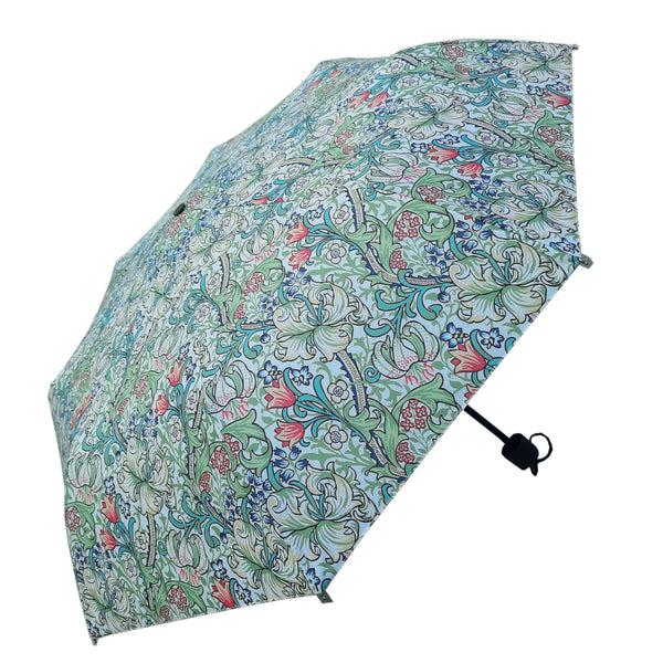 Signare William Morris Golden Lily - Art Folding Umbrella