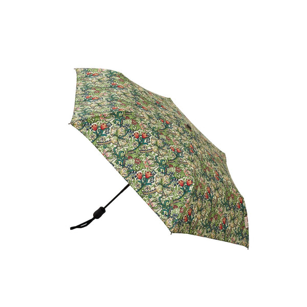 signare William Morris Golden Lily - Automatic Folding Umbrella
