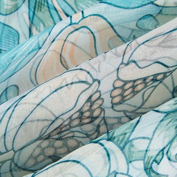 Signare William Morris Pomegranate & Lily - 100% Pure Silk Scarf