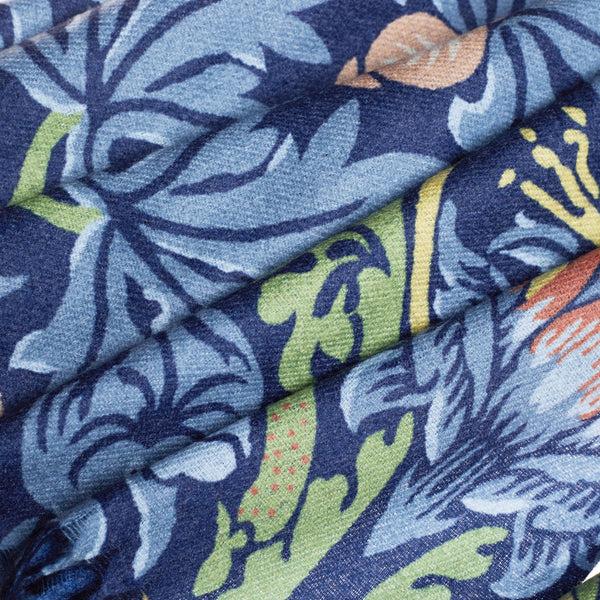 Signare William Morris Strawberry Thief Blue - Art Pashmina