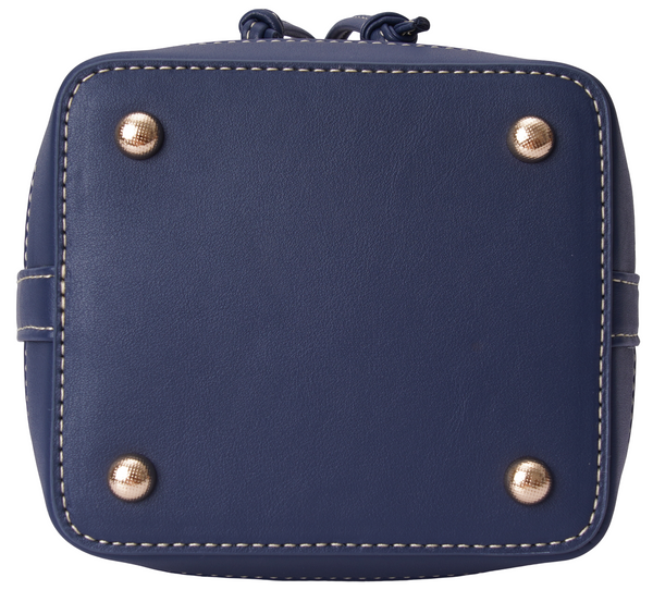 Signare William Morris Strawberry Thief Blue - Bucket Bag