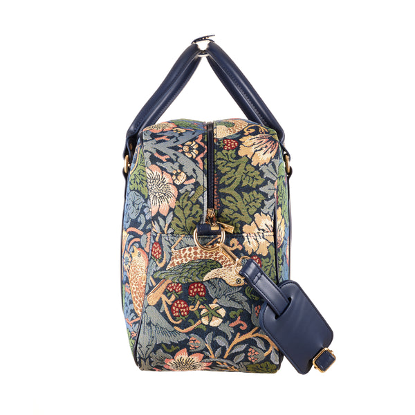 Signare William Morris Strawberry Thief Blue - Cabin Bag