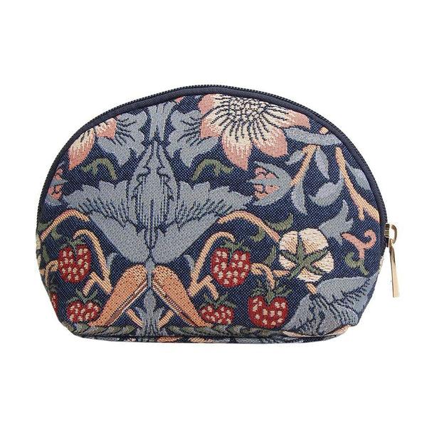Signare William Morris Strawberry Thief Blue - Cosmetic Bag