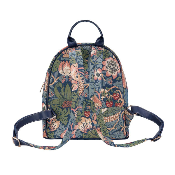 Signare William Morris Strawberry Thief Blue - Daypack