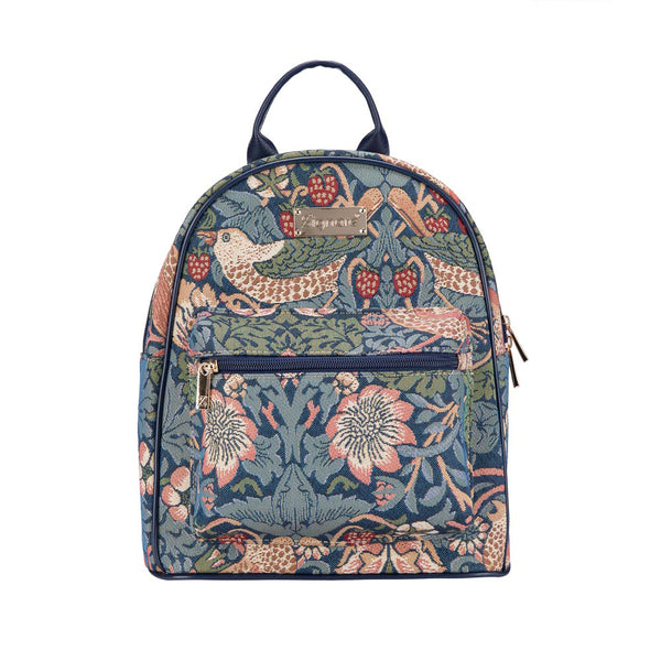 signare William Morris Strawberry Thief Blue - Daypack