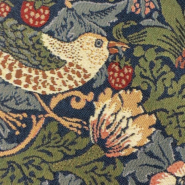 Signare William Morris Strawberry Thief Blue - Flat Bag