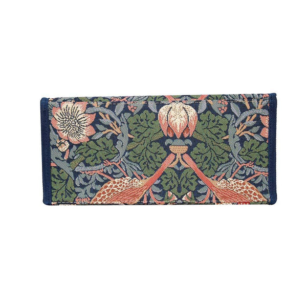 Signare William Morris Strawberry Thief Blue - Shopper Bag