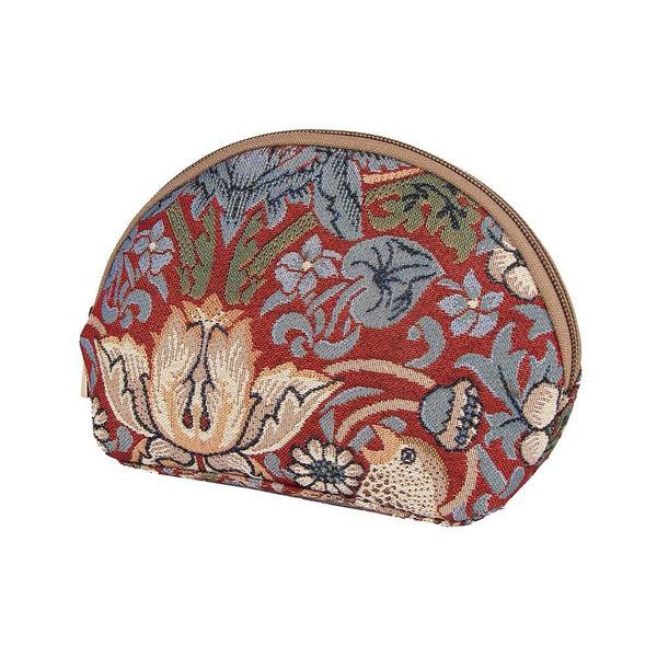 Signare William Morris Strawberry Thief Red - Cosmetic Bag