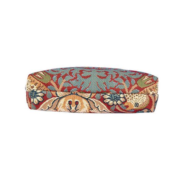 Signare William Morris Strawberry Thief Red - Wristlet