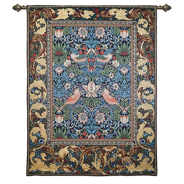signare William Morris Strawberry Thief - Wall Hanging 109cm x 139cm (70 rod)