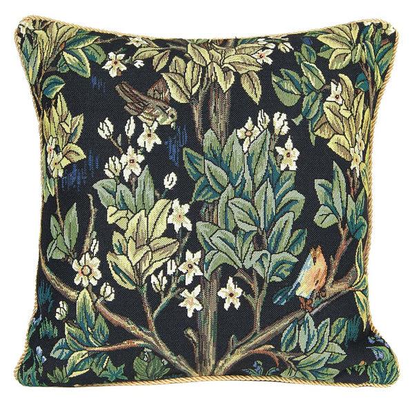 signare William Morris Tree of Life Blue - Cushion Cover Art 45cm*45cm