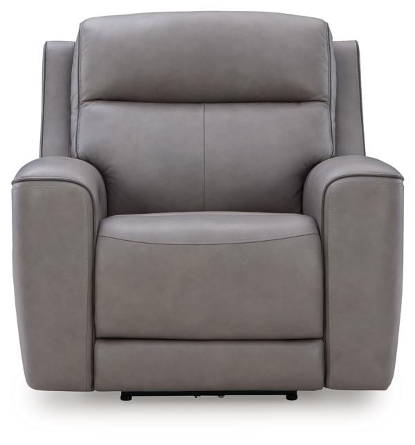 Signature Design By Ashley 5Z-Relaxation Dual Power Leather Recliner