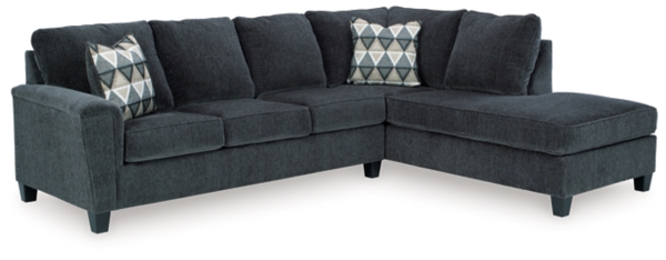 Signature Design By Ashley Abinger 2-Piece Sleeper Sectional With Chaise