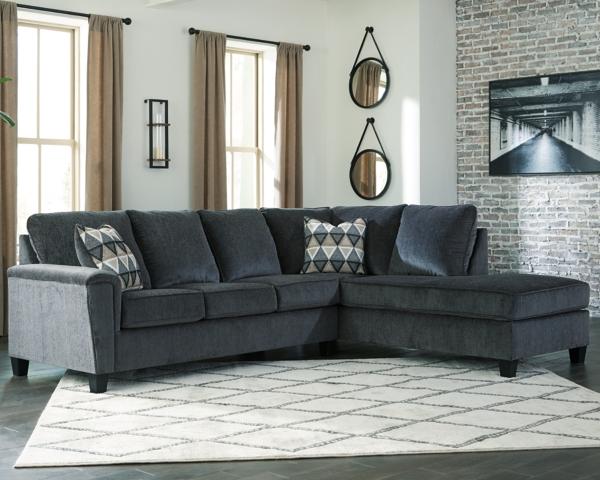Signature Design By Ashley Abinger 2-Piece Sleeper Sectional With Chaise