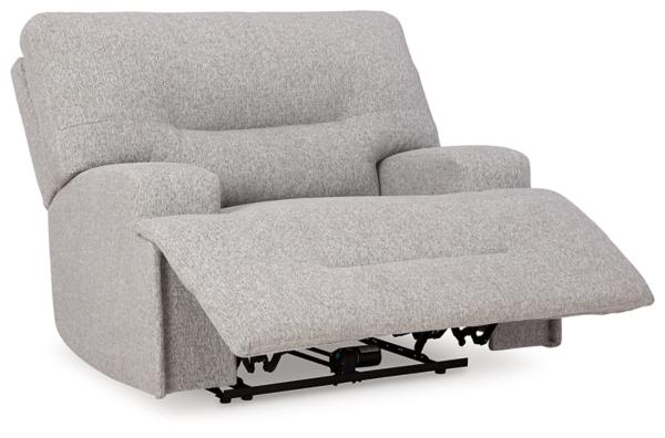 Signature Design By Ashley Acklen Place Next-Gen Nuvella™ Performance Fabric Dual Power Oversized Recliner