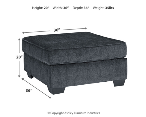 Signature Design By Ashley Altari Oversized Accent Ottoman