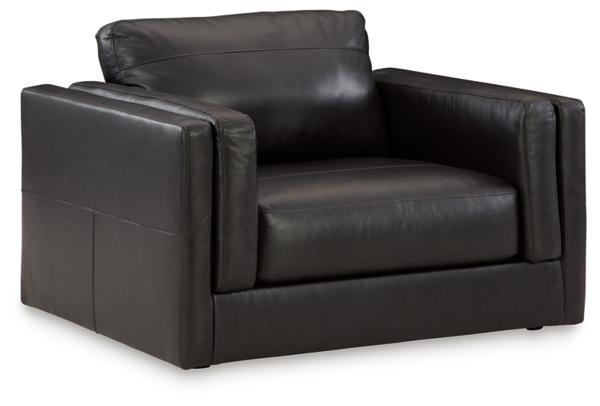 Signature Design By Ashley Amiata Oversized Leather Chair
