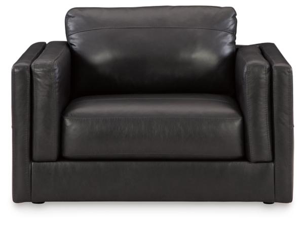 Signature Design By Ashley Amiata Oversized Leather Chair