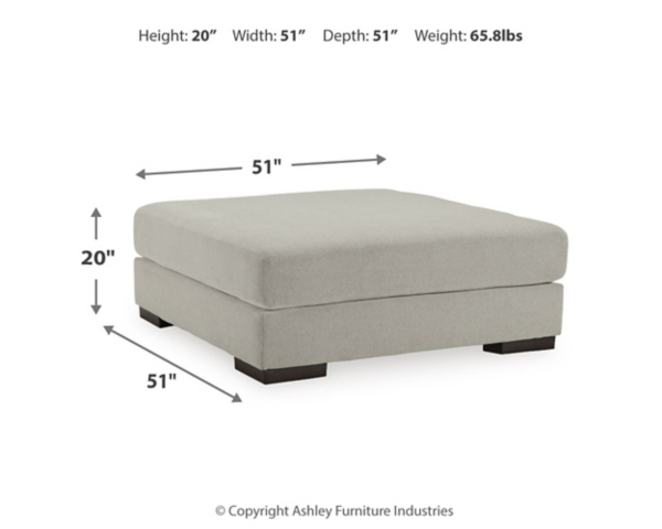 Signature Design By Ashley Artsie Oversized Accent Ottoman