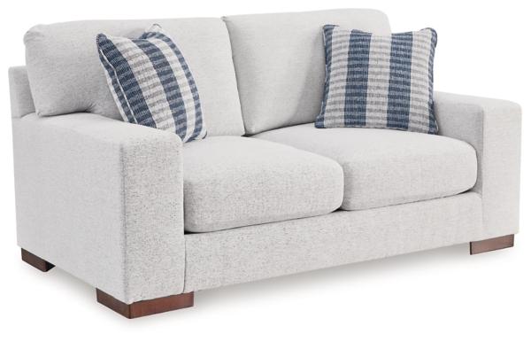 Signature Design By Ashley Belvoir Next-Gen Nuvella™ Performance Fabric Loveseat