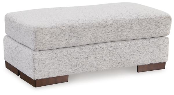 Signature Design By Ashley Belvoir Next-Gen Nuvella™ Performance Fabric Ottoman