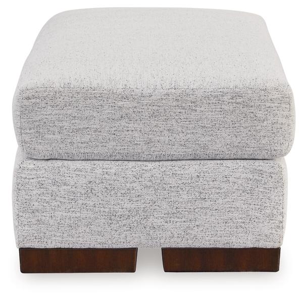Signature Design By Ashley Belvoir Next-Gen Nuvella™ Performance Fabric Ottoman