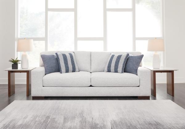 signature design by ashley Belvoir Next-Gen Nuvella™ Performance Fabric Sofa