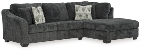 Signature Design By Ashley Biddeford 2-Piece Sleeper Sectional With Chaise
