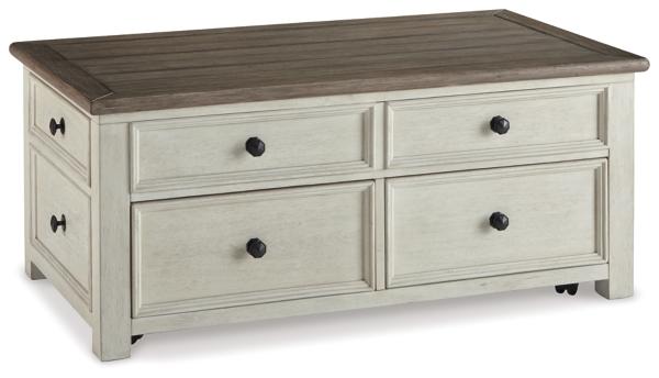 Signature Design By Ashley Bolanburg Coffee Table With Lift Top