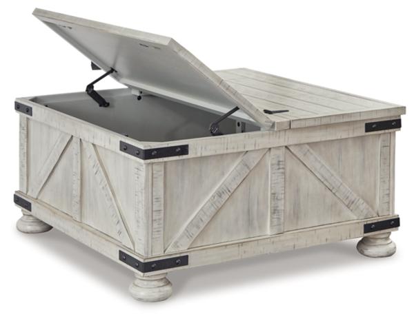 Signature Design By Ashley Carynhurst Hinged Lift Top Coffee Table