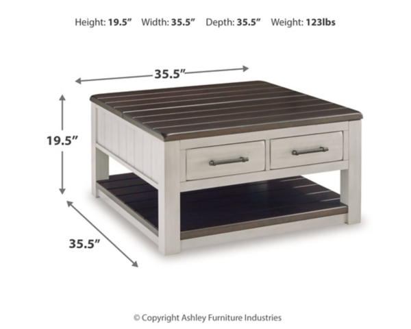 Signature Design By Ashley Darborn Lift-Top Coffee Table