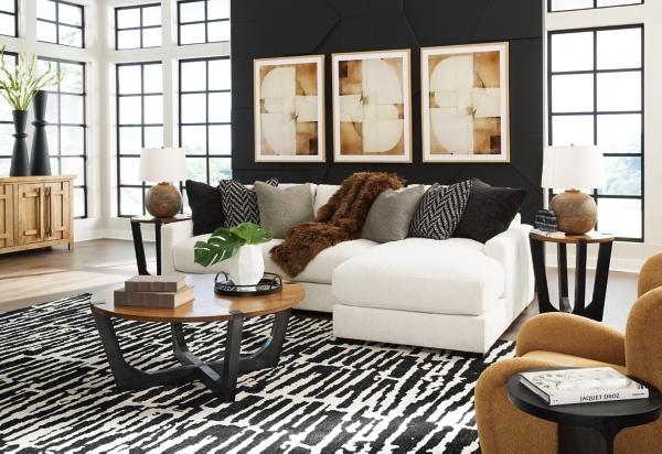 Signature Design By Ashley Elissa Court 3-Piece Next-Gen Nuvella™ Performance Fabric Modular Sofa Chaise