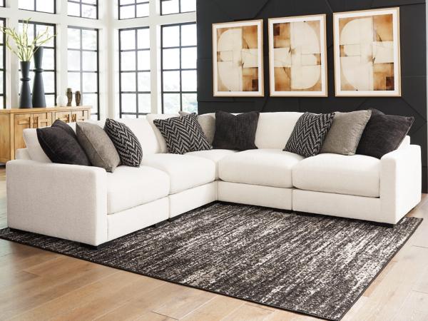 signature design by ashley Elissa Court 5-Piece Next-Gen Nuvella™ Performance Fabric Modular Sectional
