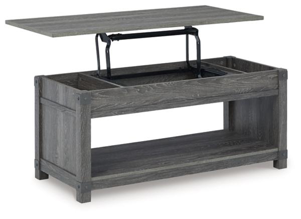 Signature Design By Ashley Freedan Lift Top Coffee Table With Storage