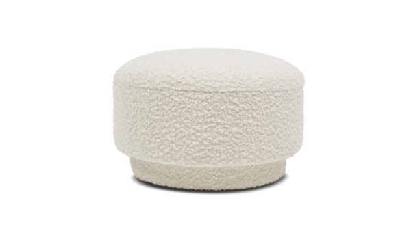 Signature Design By Ashley Fuji Mushroom Boucle Ottoman