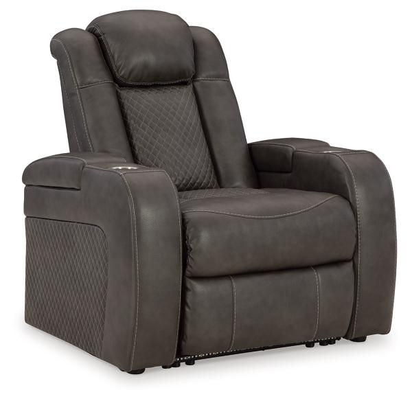 Signature Design By Ashley Fyne-Dyme Dual Power Recliner