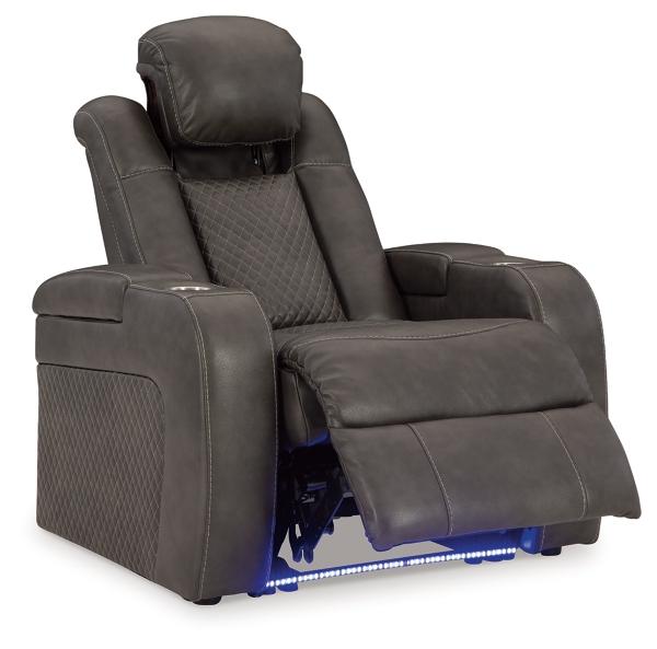 Signature Design By Ashley Fyne-Dyme Dual Power Recliner